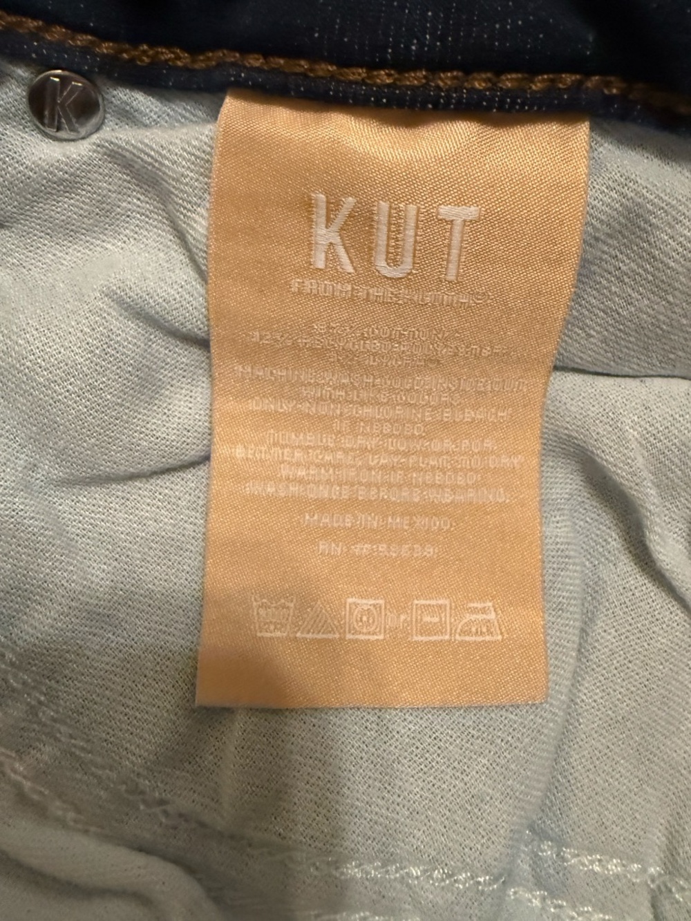 Kut from the Kloth Sienna High Rise Straight Leg Jeans - Picture 7 of 7
